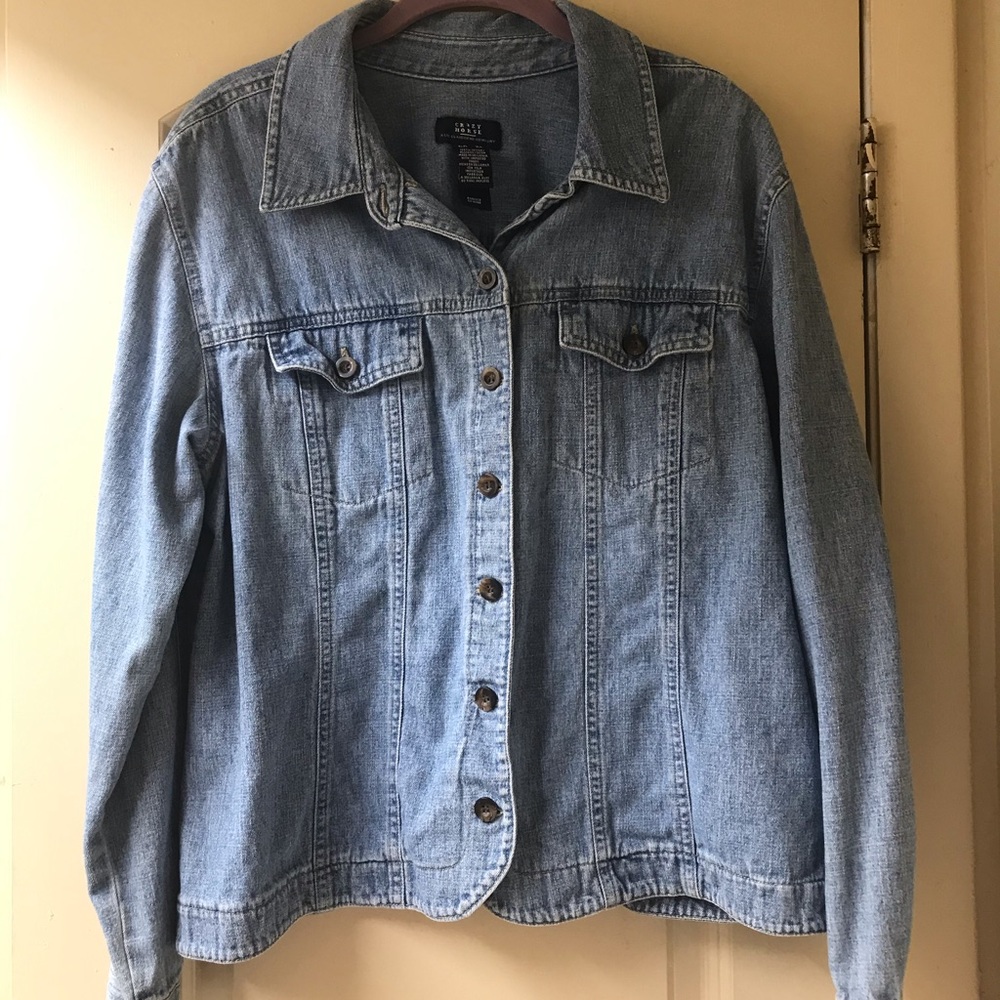 Womans Denim Jacket size XL